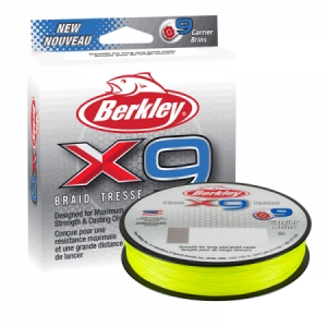 Šnúra Berkley X 9 Fluo Green 150m - fluo zelená
