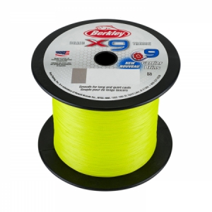 Šnúra Berkley X 9 Fluo Green - fluo zelená