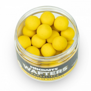 Neutrálne vyvážené fluo boilies Mikbaits Wafters 12mm
