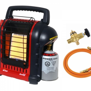 Ohrievač Mr.Heater Portable Buddy + taška + set na 2kg PB fľašu