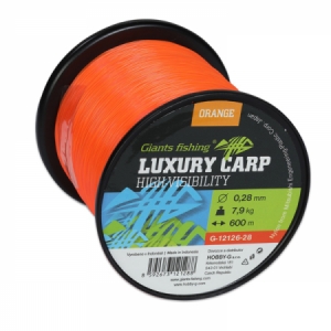 Vlasec Giants Fishing Luxury Carp High Visibility Orange 600m