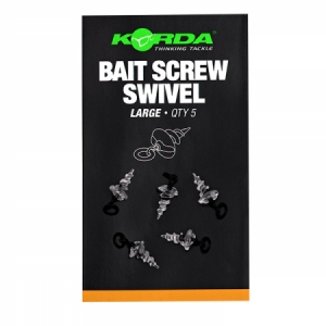 Skrutka s obratlíkom na boilies Korda Bait Screw Swivel