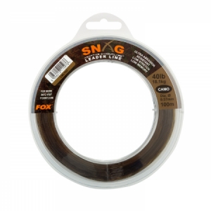 Vlasec Fox Snag Leader Camo 100m