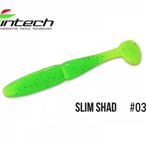 Gumená nástraha Intech Slim Shad 4