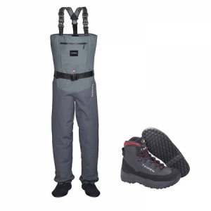 Prsačky membránové Taimen Chuluut Waders + topánky Uda 