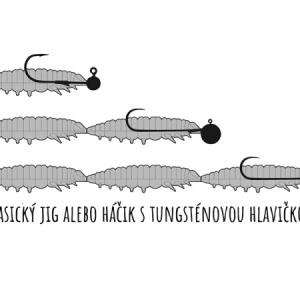Libra Lures Larva Multi 5x25 - cesnak