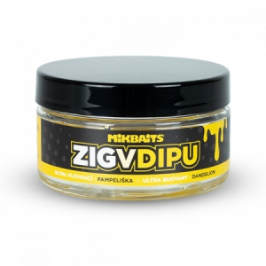 Ultra plávajúce fluo boilies Mikbaits Zig v dipe 15mm
