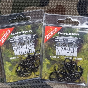 Háčik Gardner Covert Dark Continental Mugga Bulk Pack 20ks