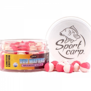 Neutrálne vyvážené boilies Sportcarp Duo Wafters 11mm