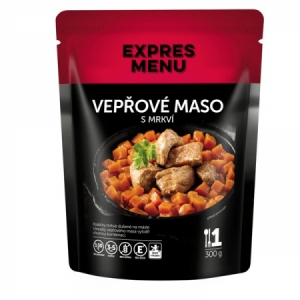Expres Menu Bravčové mäso s mrkvou