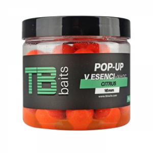 Plávajúce boilies TB Baits Pop Up v esencii + NHDC 16mm