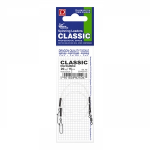 Lanko na dravce Dragon Classic Invisible Fluorocarbon